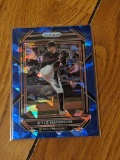 2023 Panini Prizm - Blue Ice Prizm #170 Kyle Harrison (RC)