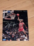Michael Jordan autographed 8x10 photo with coa