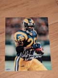 Marshall Faulk autographed 8x10 photo with coa