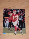 Patrick Mahomes II autographed 8x10 photo with coa