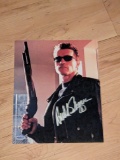 Arnold Schwarzenegger autographed 8x10 photo with coa