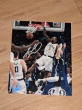 Kawhi Leonard autographed 8x10 photo with coa