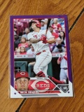 2023 Topps 345 Nick Senzel Cincinnati Reds Purple