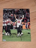Tom Brady autographed 8x10 photo with coa