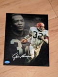 Jim Brown autographed 8x10 photo with coa