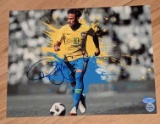 NEYMAR JR autographed 8x10 photo with coa