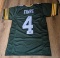 Brett Favre autographed jersey with coa