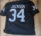 Bo Jackson autogrpahed jersey with coa