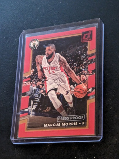 2017-18 Panini Donruss Red Marcus Morris #8
