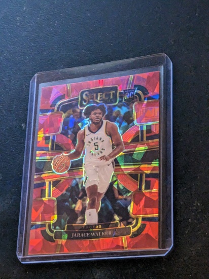 2023-24 Panini Select Red Ice Concourse Jarace Walker Rookie RC Pacers #86