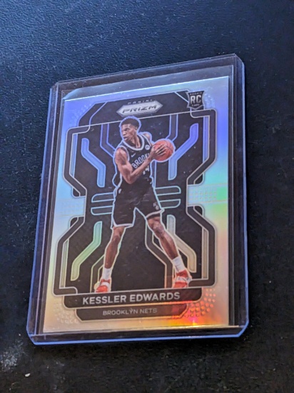 2021-22 Panini Prizm Kessler Edwards RC #284 Silver Brooklyn Nets