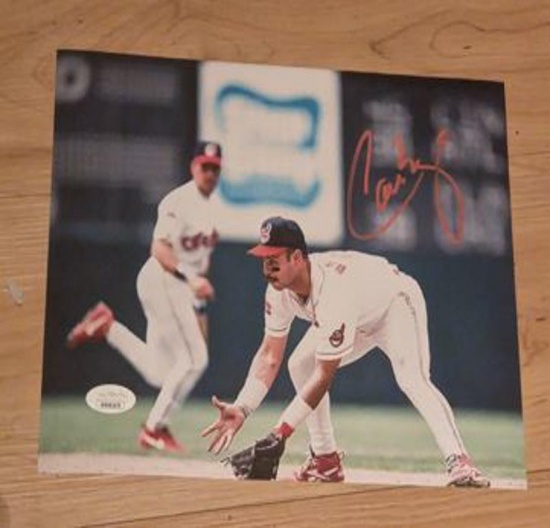 Carlos Baegra autographed 8x10 photo with JSA COA