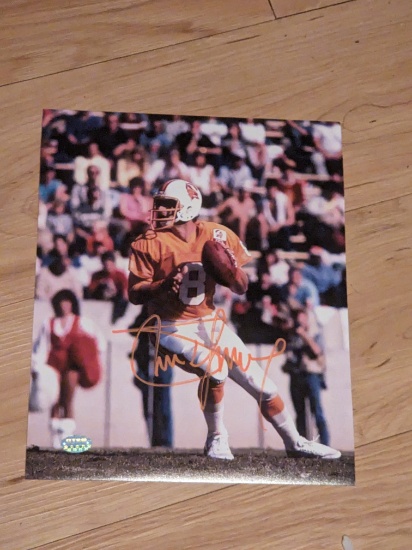 Steve Young autographed 8x10 photo with coa