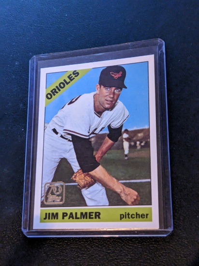 Jim Palmer Topps commemorative card