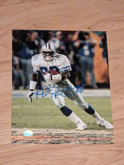 Emmitt Smith autographed 8x10 photo with coa