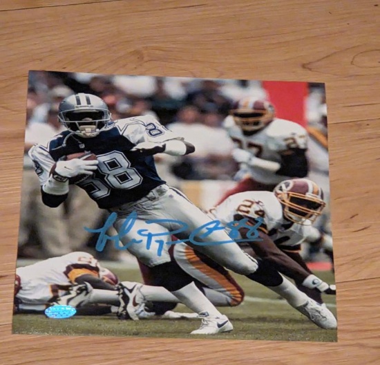 Michael Irvin autographed 8x10 photo with coa