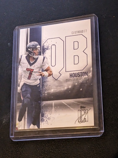 CJ Stroud 2024 Topps Signature Class #18 Houston Texans