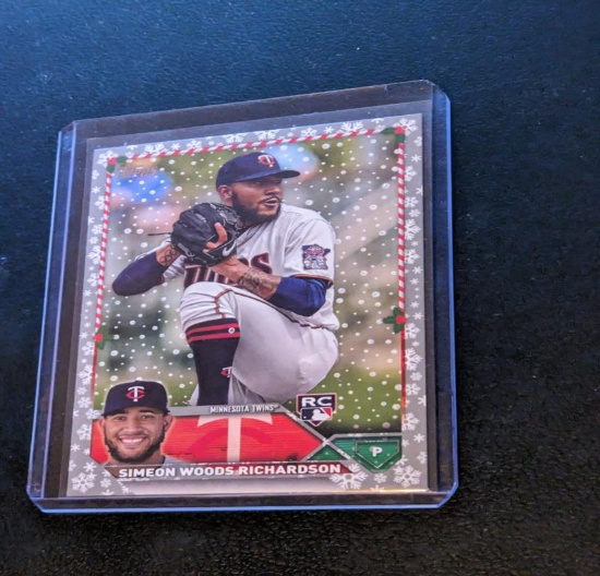 2023 Topps Holiday - #H75 Simeon Woods Richardson (RC)