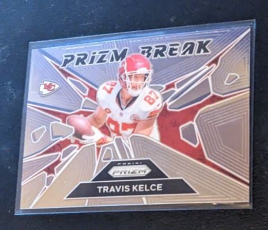 2024 Panini Prizm Travis Kelce Prizm Break #1 NFL Kansas City Chiefs