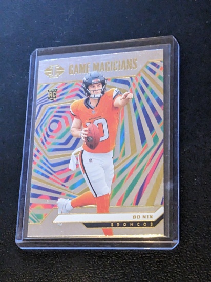 2024 Panini Illusions - Bo Nix Game Magicians (RC) #18