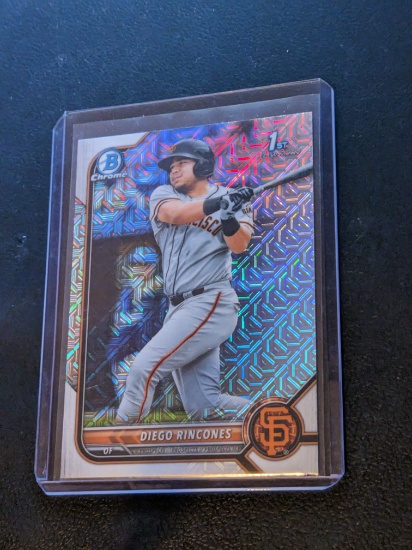 2022 Bowman Chrome 1st Bowman Mojo Refractor Diego Rincones #BCP-65 Giants