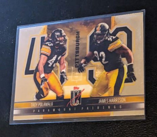2024 Signature Class #PP-8 - Troy Polamalu/James Harrison