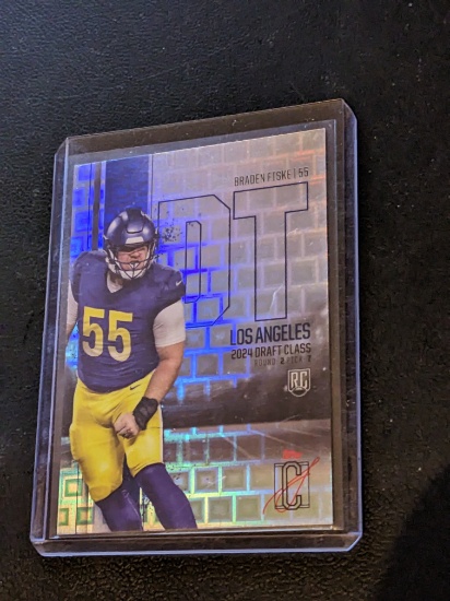 2024 Topps Signature Class /BRADEN FISKE RC Parallel