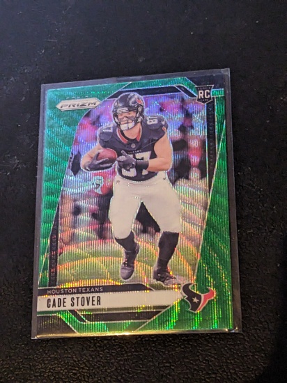 New Listing2024 Panini Prizm #318 Cade Stover Green Wave Rookie