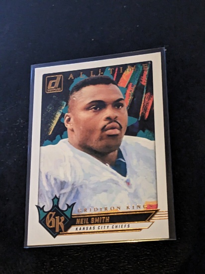 2024 Panini Donruss - All-Time Gridiron Kings Neil Smith #15 bronze foil