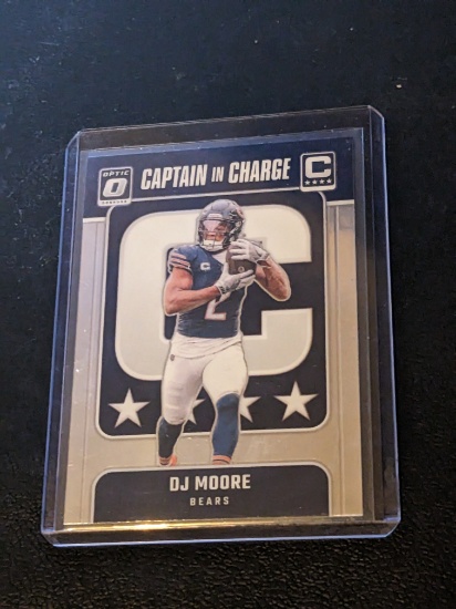 2024 Panini Donruss Optic DJ Moore Captain In Charge #3 Bears