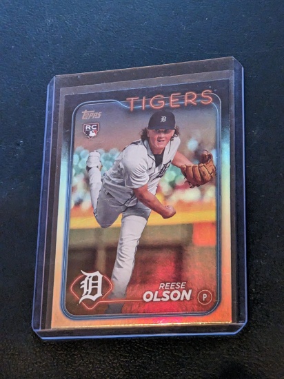 Reese Olson RC All-Star Game Logo Variation HOLO Foil 2024 Topps Parallel Insert