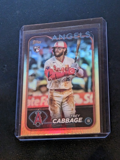 2024 Topps #321 Trey Cabbage RC holo