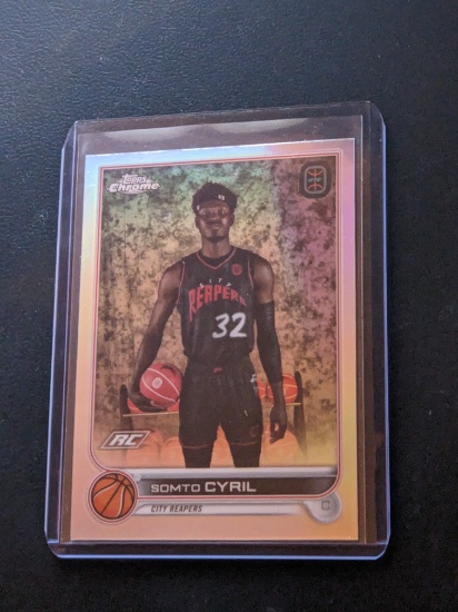 2022-23 Topps Chrome Overtime Elite #47 Somto Cyril Refractor