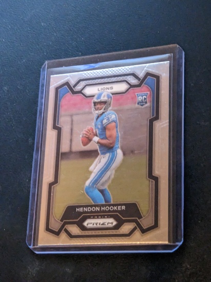 Hendon Hooker 2023 Panini Prizm Rookie Card RC #329 Detroit Lions