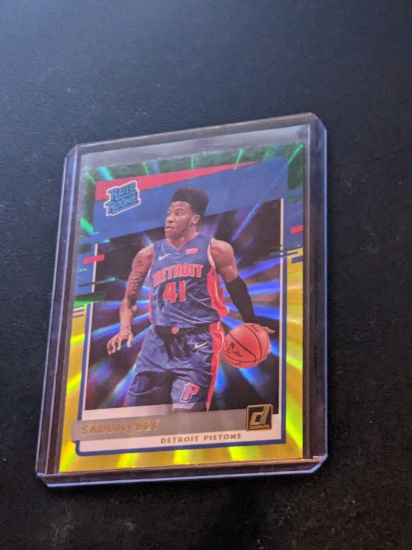 2020 Donruss #210 Saddiq Bey RATED ROOKIE GREEN YELLOW