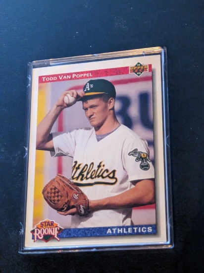 1992 Upper Deck - Star Rookie Todd Van Poppel #22
