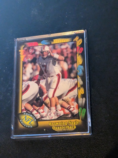 1991 Wild Card 1st Edition RC Browning Nagle Louisville