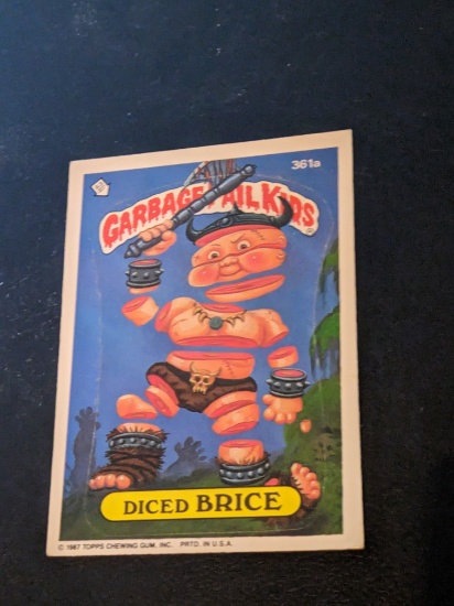 Garbage Pail Kids 1987 #361a Diced Brice