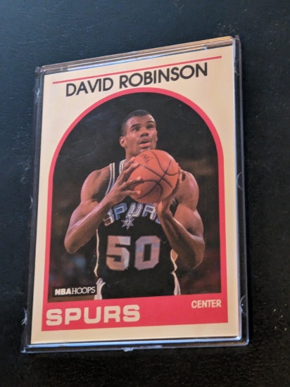 1989-90 NBA Hoops #310 David Robinson RC San Antonio