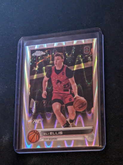 Eli Ellis 2023 Topps Chrome Parallel Insert
