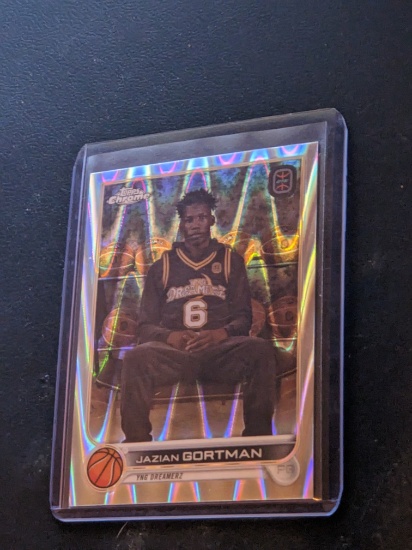 2022-23 Topps Chrome OTE Overtime Elite RayWave Refractor Jazian Gortman #93