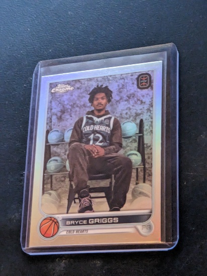 2022-23 Topps Chrome OTE BRYCE GRIGGS #20 SILVER REFRACTOR