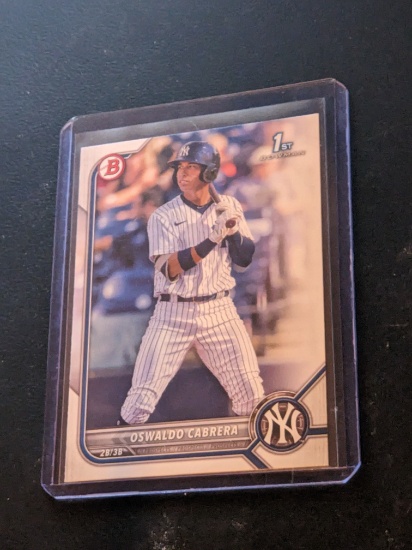 2022 BOWMAN PROSPECT 1ST NEW YORK YANKEES - OSWALDO CABRERA #BP-17