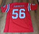 Andre Tippett autographed jersey with coa