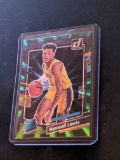 2023-24 Maxwell Lewis Panini Donruss Green Laser Holo Rated Rookie #235 Lakers