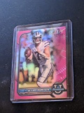 Skylar Thompson 2022 Bowman Chrome U 1st Pink Refractor #74 - Kansas State