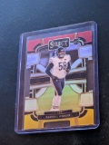 2023 Panini Select Darnell Wright #17 Rookie Red Yellow Prizm Die-Cut