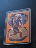BREVIN JORDAN #417 2021 PANINI PRIZM TEXANS RC ORANGE LAZER