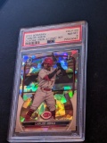 Carlos Jorge 2023 bowman chrome PSA NM-MT 8 graded cracked ice Parallel Insert