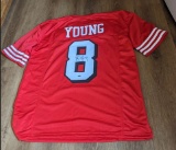 Steve Young autographed jersey with coa